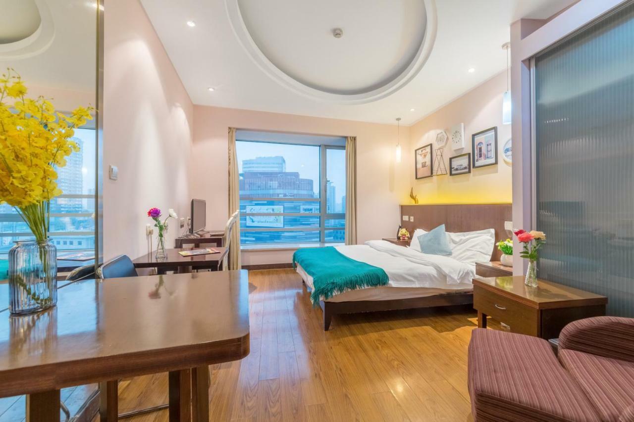 Shanghai Jiarong Hotel Apartment Esterno foto