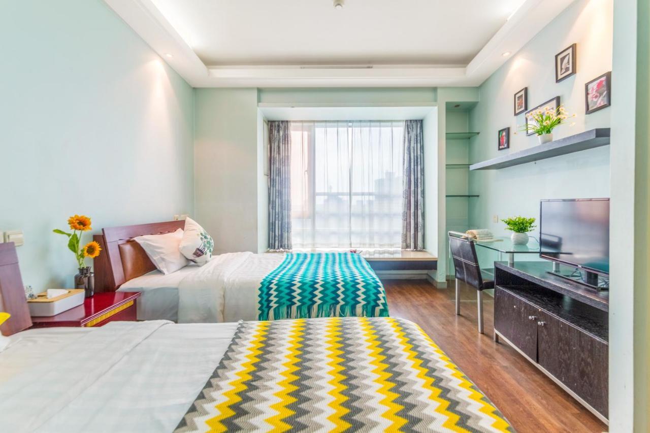 Shanghai Jiarong Hotel Apartment Esterno foto